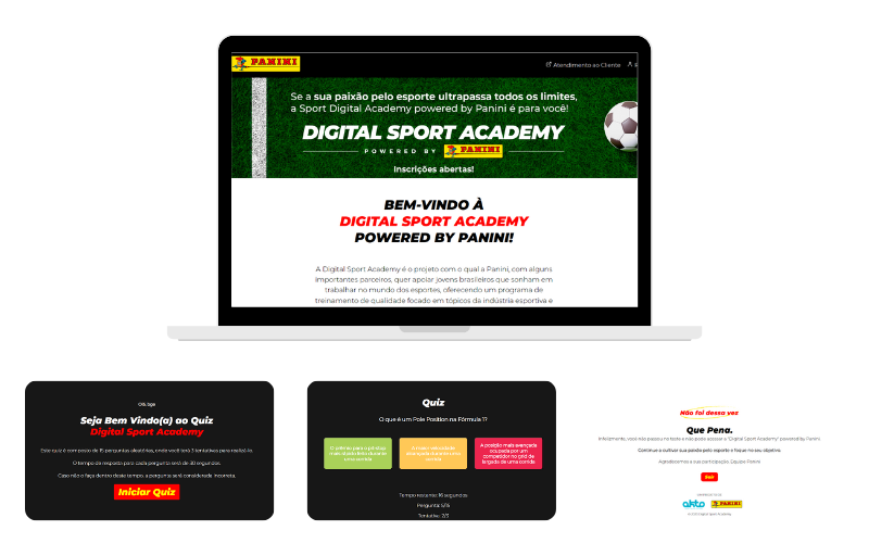 Aplicativo panini quizz